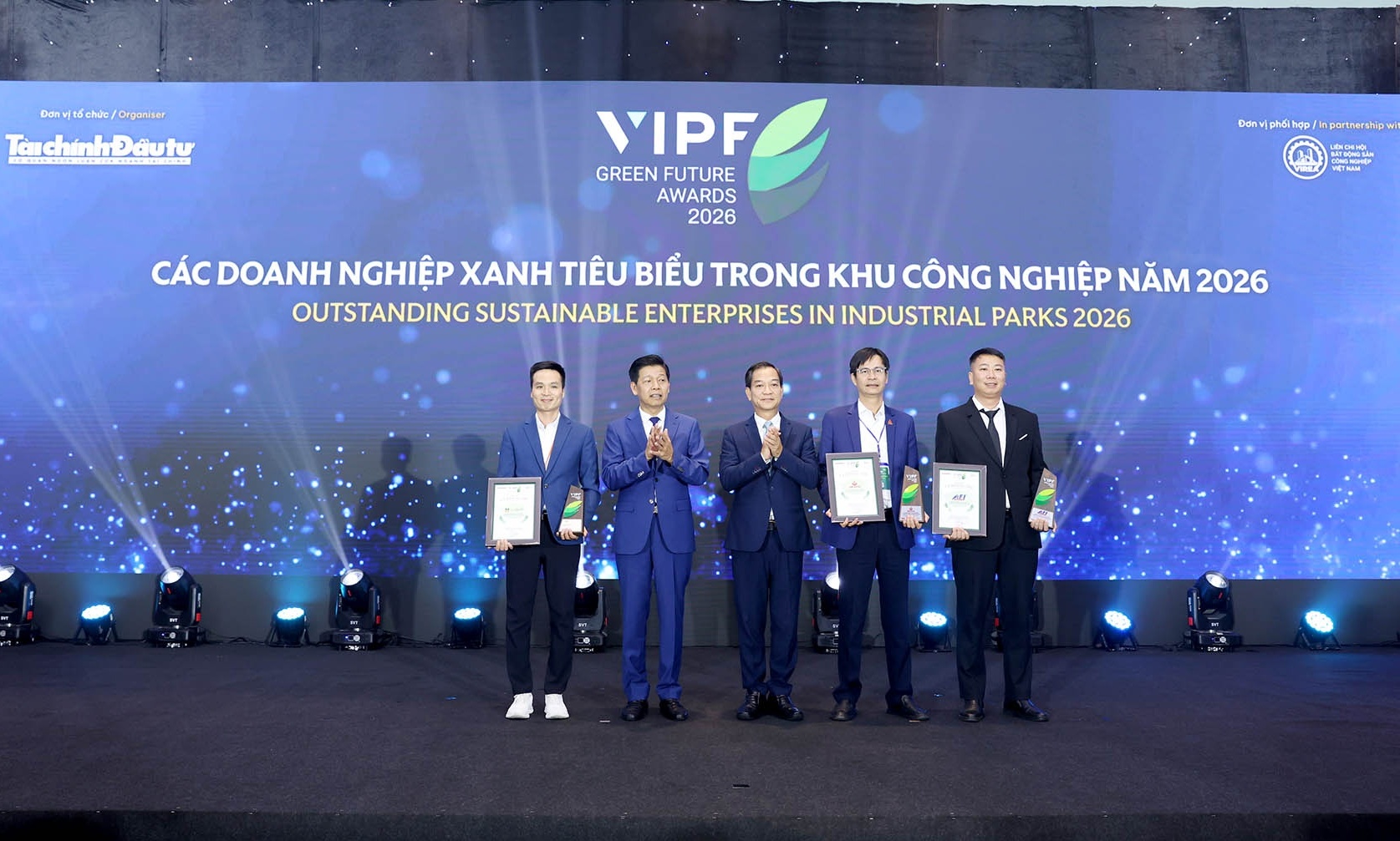 Enterprises honoured for sustainability in industrial parks