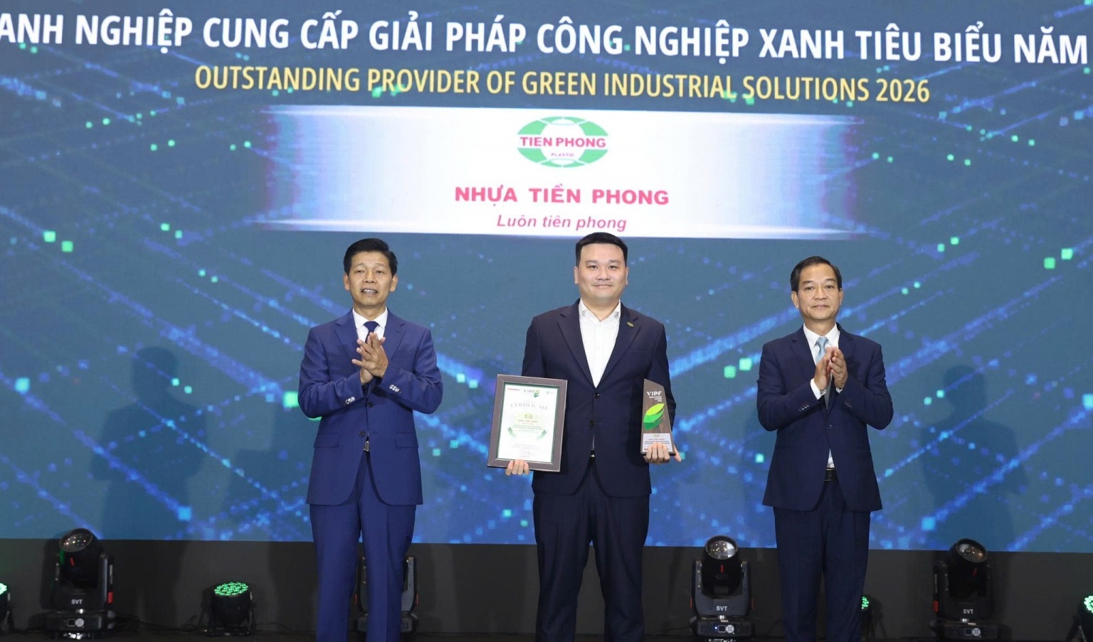 Tien Phong Plastics wins two awards at Green Future Awards 2026