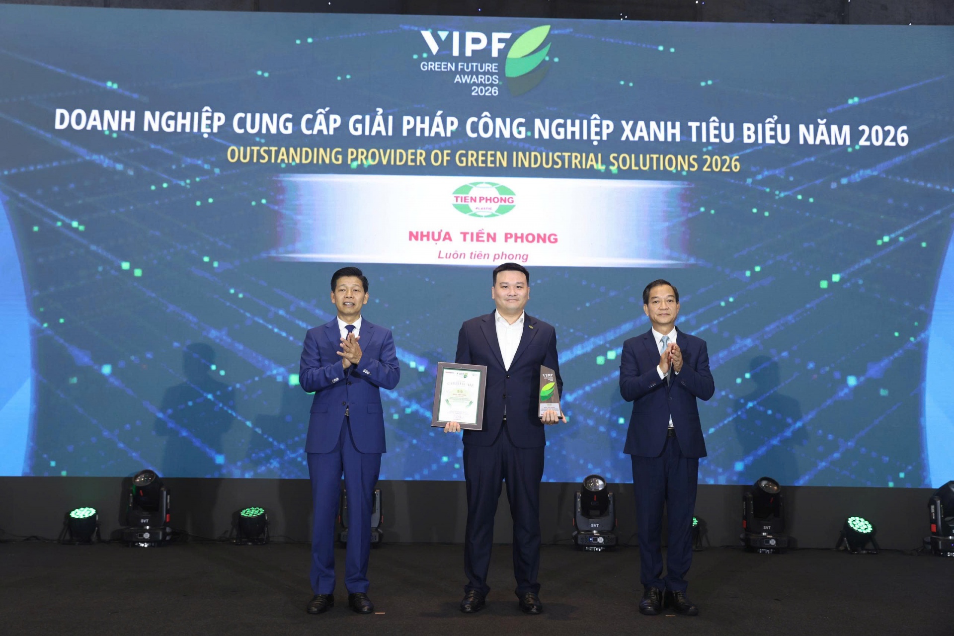 Tien Phong Plastics wins two awards at Green Future Awards 2026