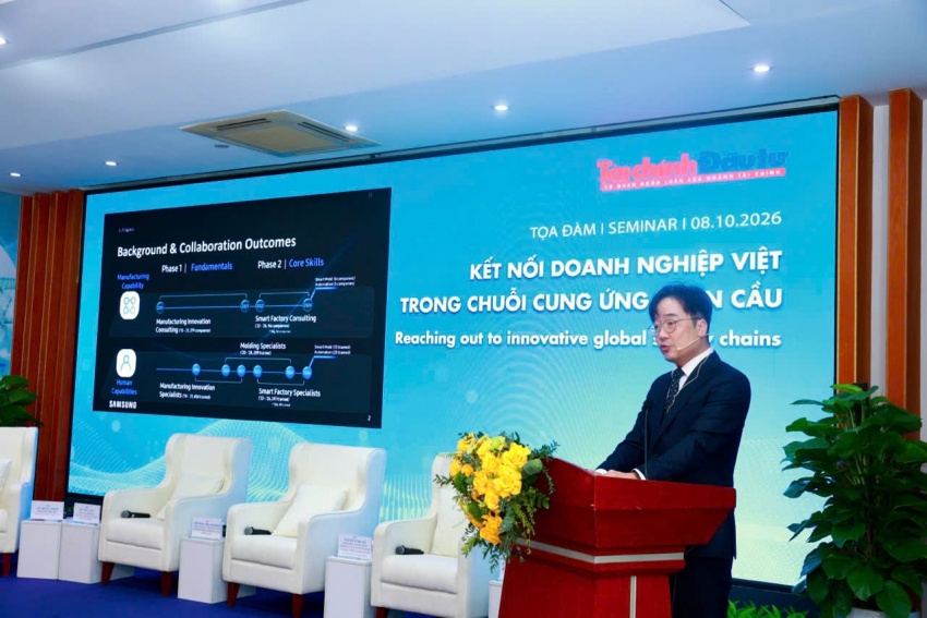 Samsung to broaden, deepen support for Vietnam’s supporting industries