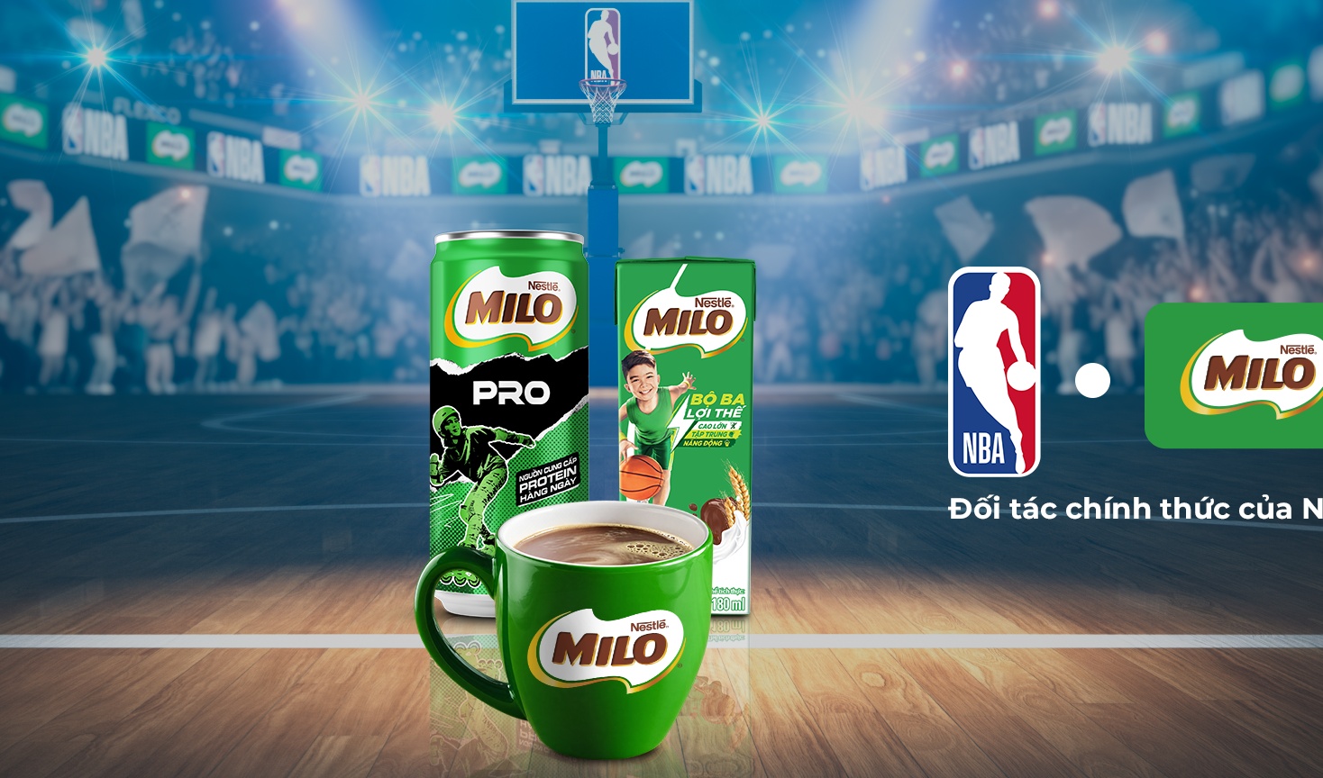 Nestlé and the NBA announce global partnership to share passion for basketball and active lifestyles for young people