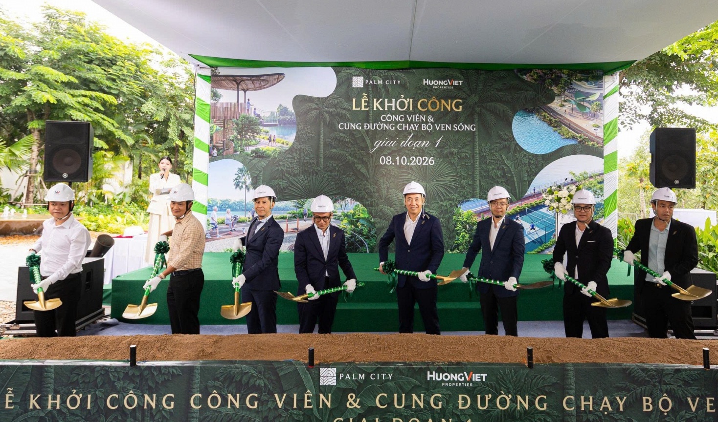 Huong Viet Properties breaks ground on Palm City riverside park