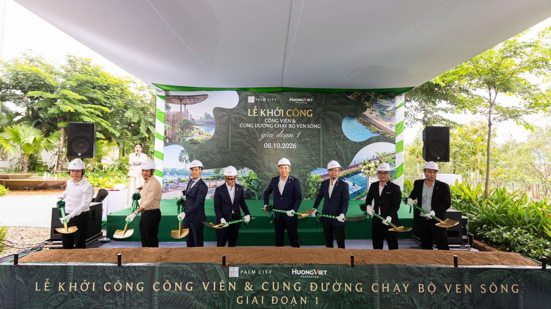 Huong Viet Properties breaks ground on Palm City riverside park