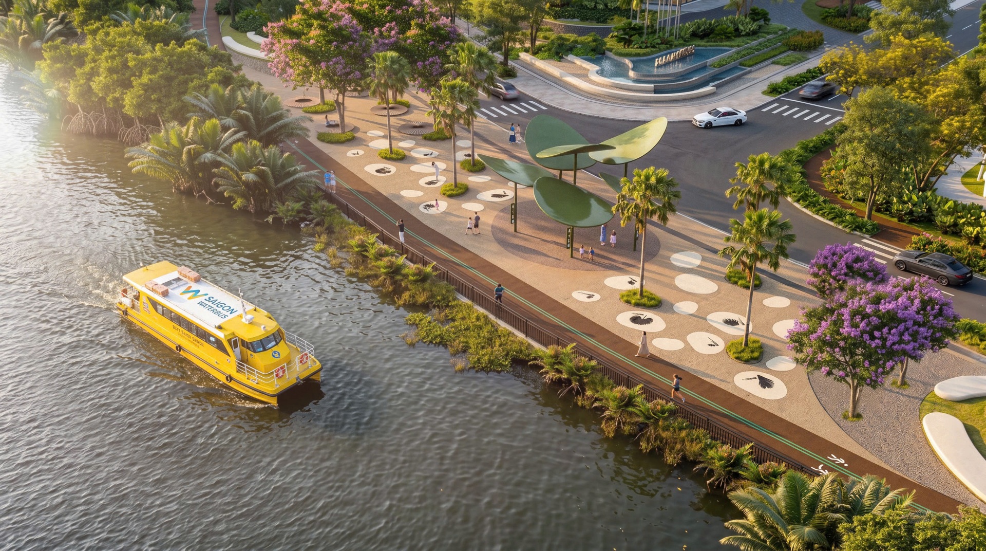 Huong Viet Properties breaks ground on Palm City riverside park
