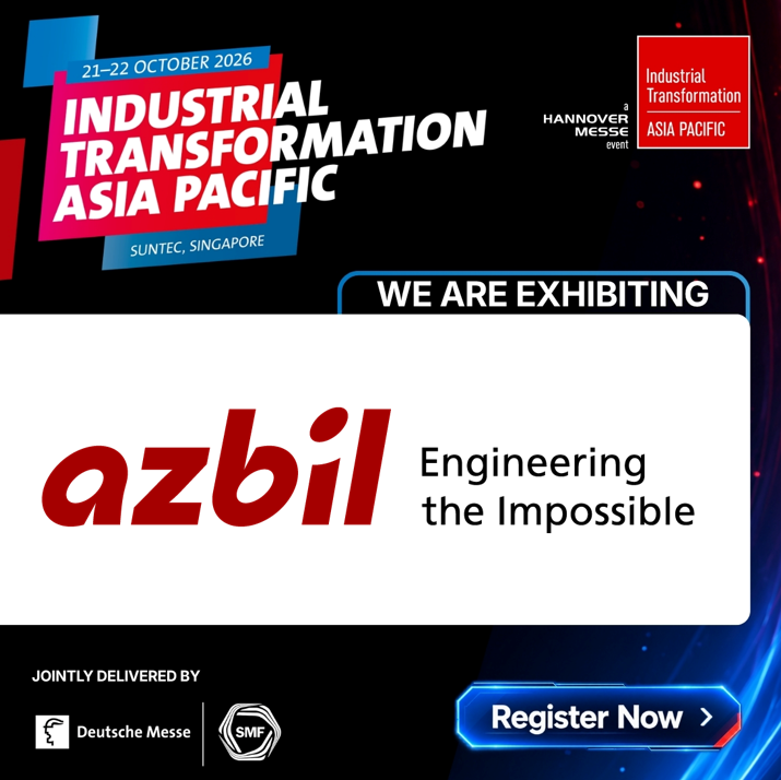 Azbil showcases industrial automation technologies at ITAP 2026 in Singapore