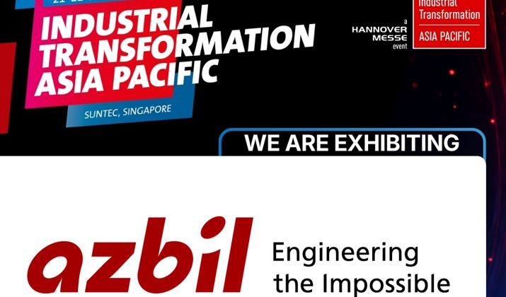 Azbil showcases industrial automation technologies at ITAP 2026 in Singapore