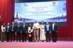 French experts share AI and digital governance insights in Hanoi
