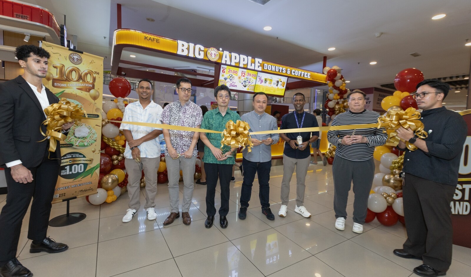 Big Apple Donuts opens 100th outlet in Malaysia