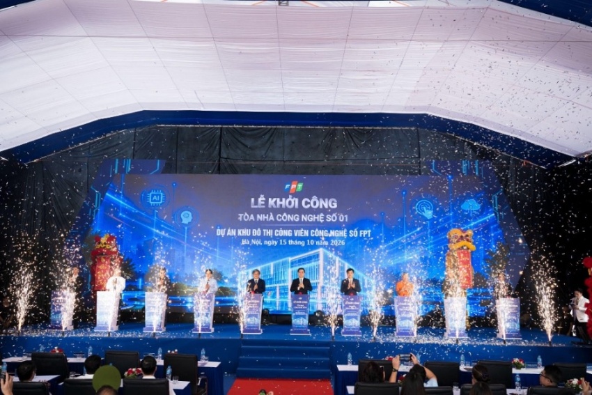 Work on digital technology building begins in Hanoi