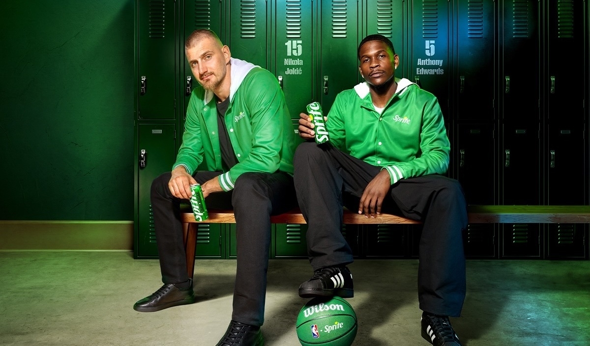Sprite signs NBA stars Nikola Jokic and Anthony Edwards