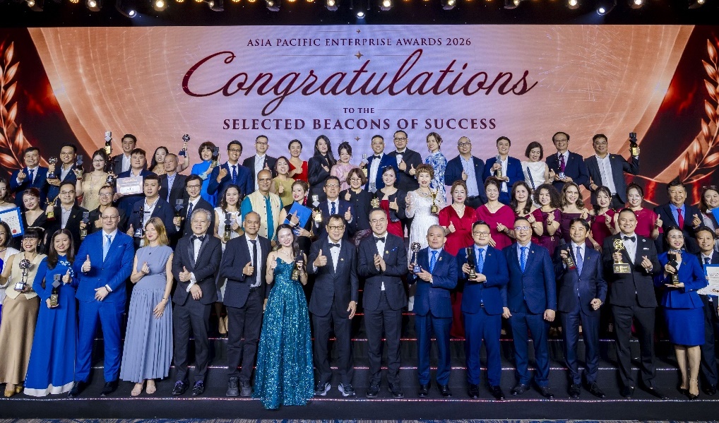 APEA 2026 Vietnam honours 65 outstanding leaders and enterprises