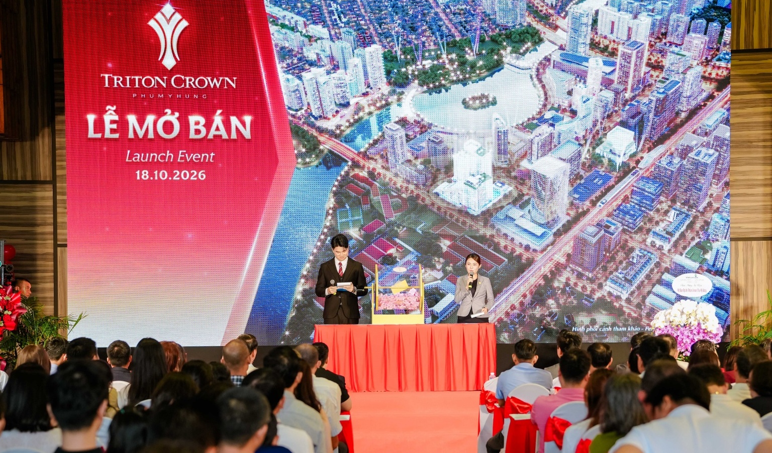 Phu My Hung Triton Crown draws over 400 buyers at first launch
