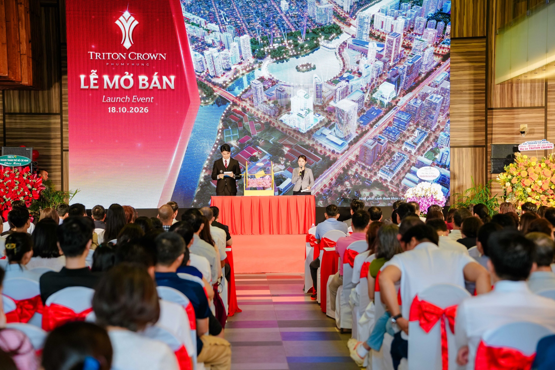 Phu My Hung Triton Crown draws over 400 buyers at first launch