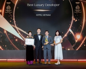 Keppel clinches five awards at PropertyGuru Vietnam Property Awards