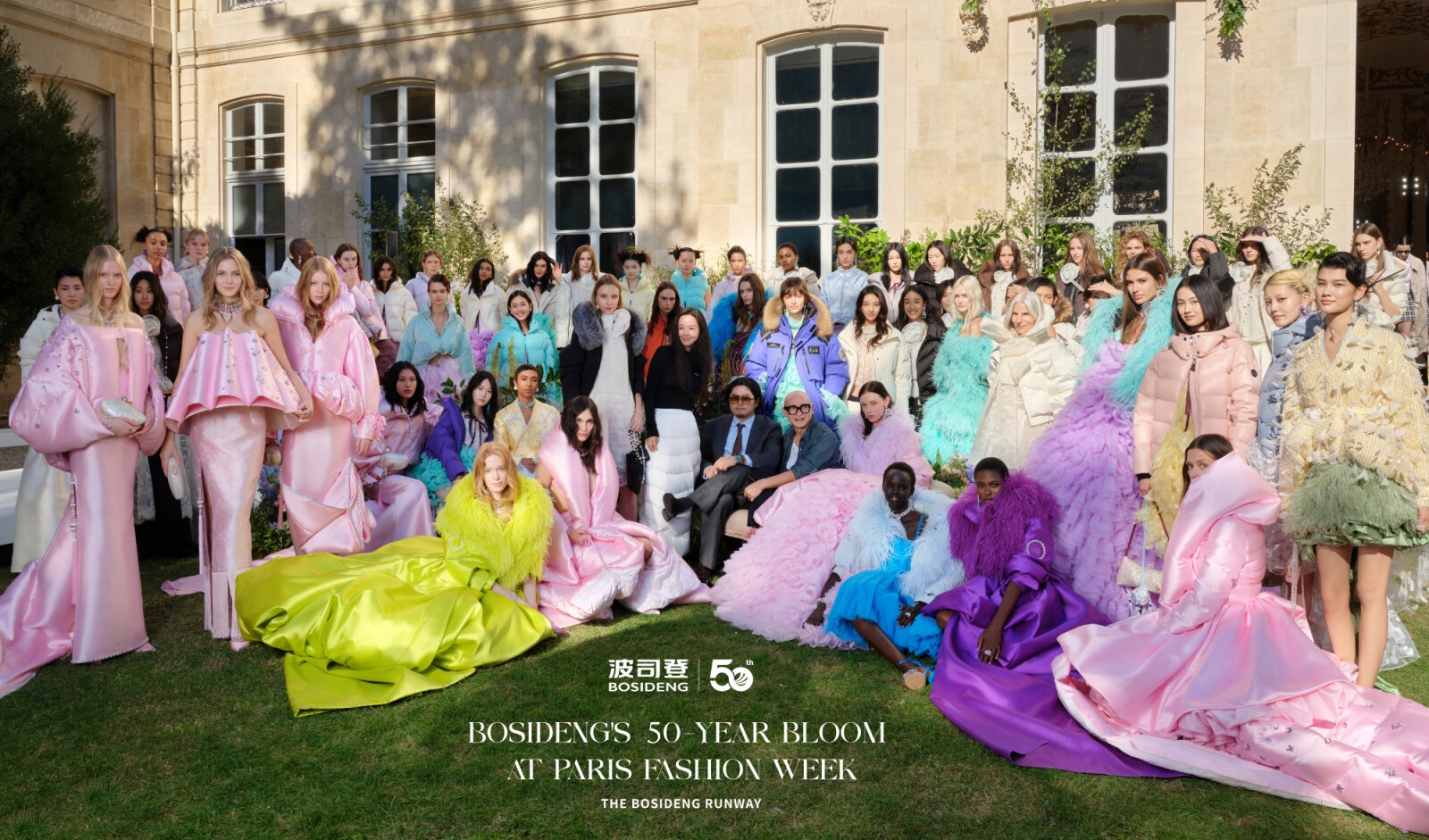 Bosideng hosts 50th anniversary fashion exhibition in Paris