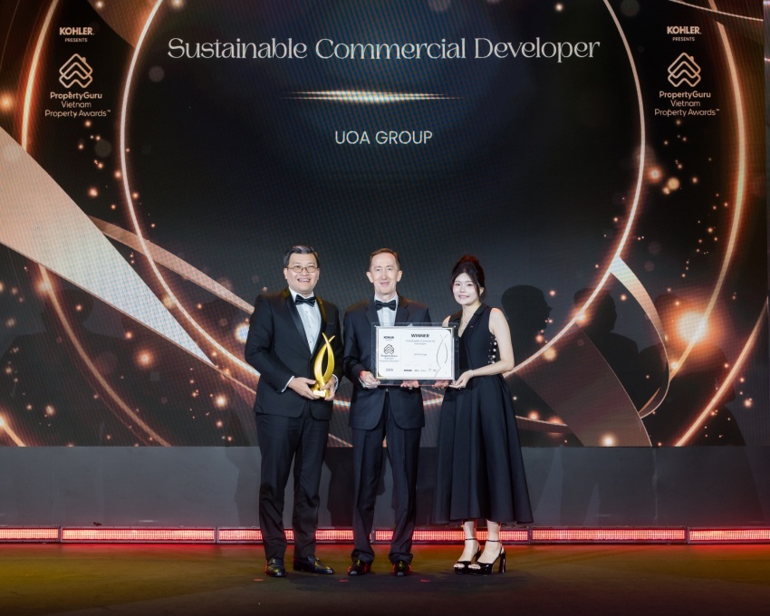 UOA wins Sustainable Commercial Developer at PropertyGuru Vietnam Awards 2026