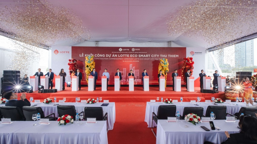 Lotte Eco Smart City Thu Thiem resumes construction after delays