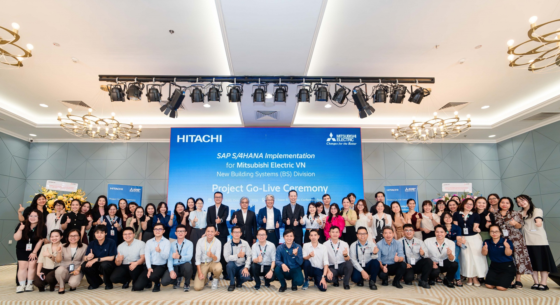 Mitsubishi Electric Vietnam and Hitachi Digital Services complete SAP transformation