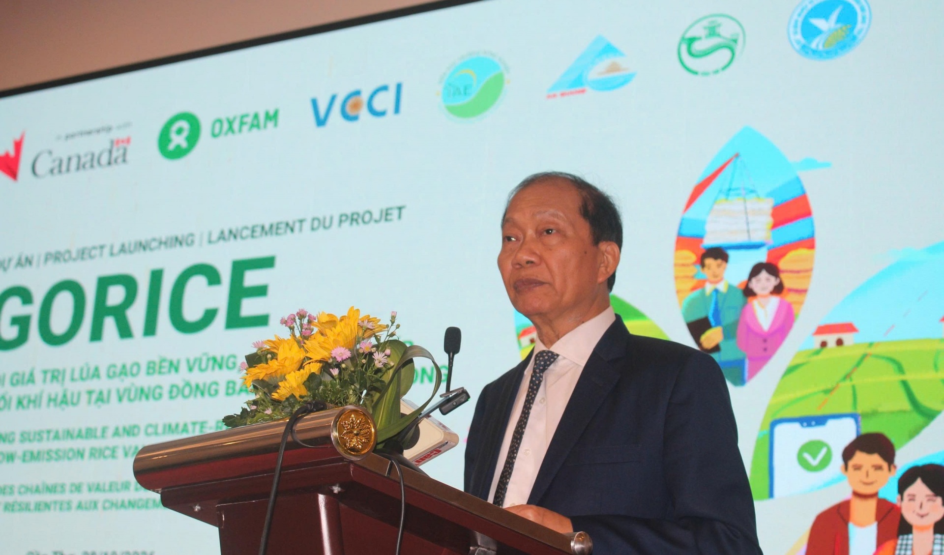 Canada-funded GoRice project launches to cut Mekong Delta emissions