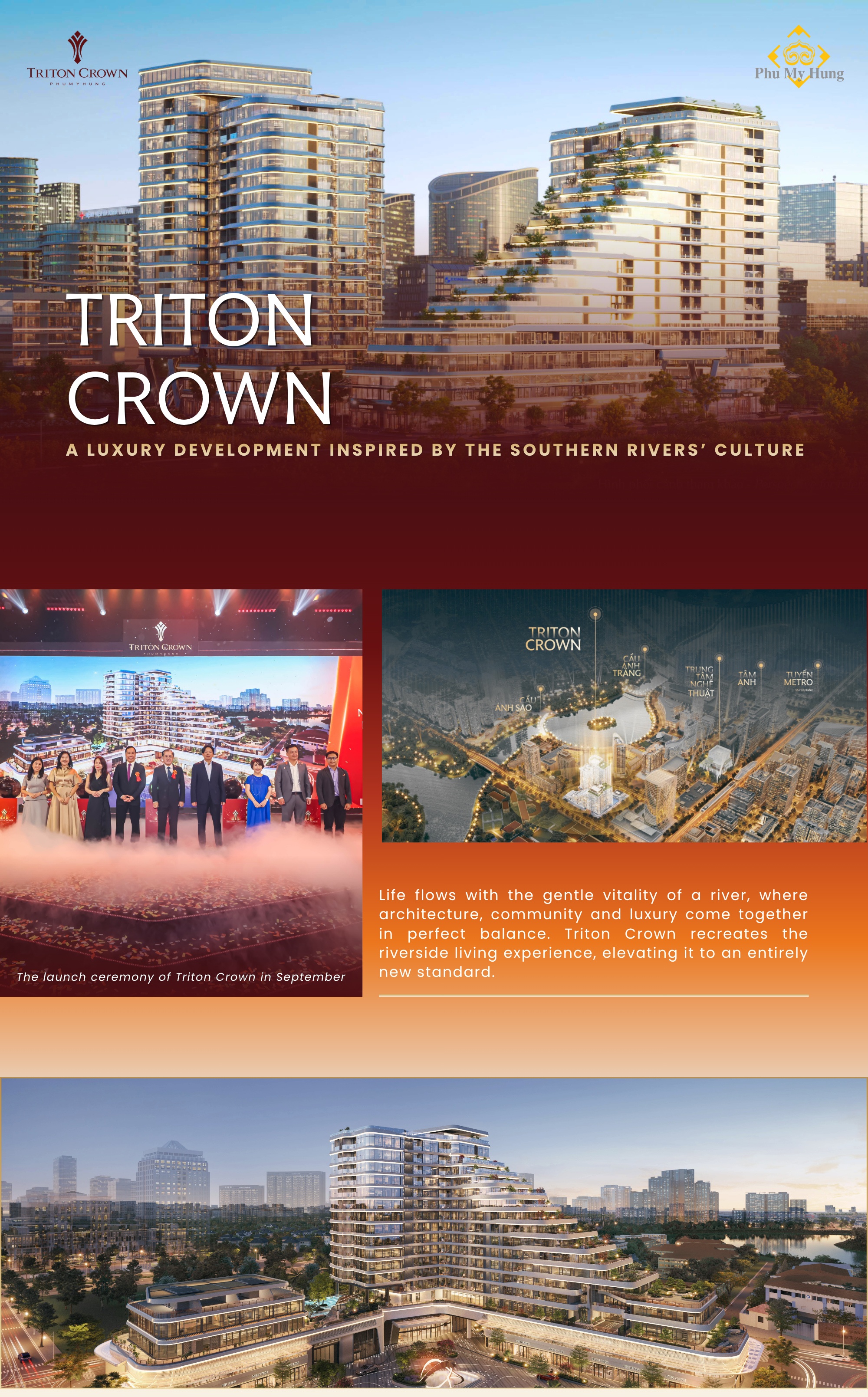 [Emagazine] Triton Crown - a luxury development inspired by the Southern rivers’ culture