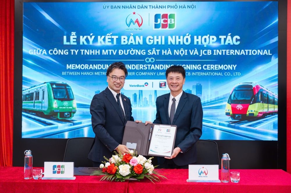 JCB partners with Hanoi Metro to introduce contactless payment