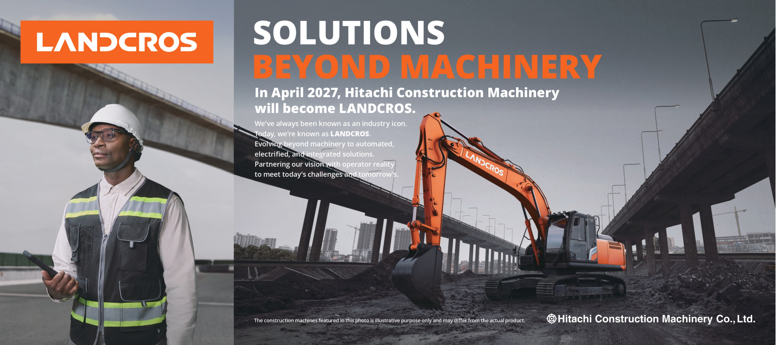Hitachi Construction Machinery Launches a New Global Brand Campaign in Advance of Changing the Company Name and Brand to