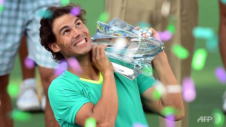 Nadal defeats del Potro to win Indian Wells title