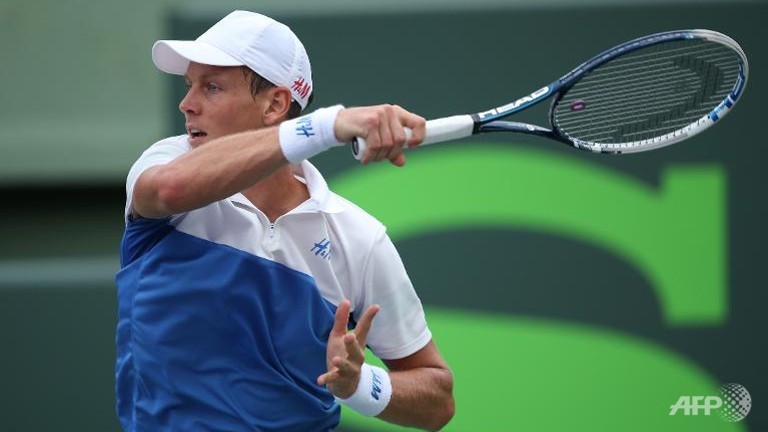 berdych tames dolgopolov to book miami semi spot