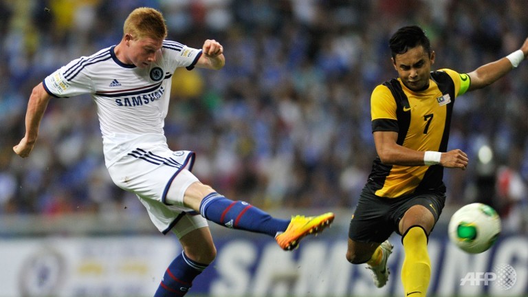 chelsea stroll to win against malaysia