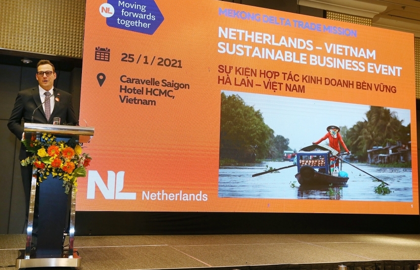Netherlands and Vietnam promotes sustainable business for Mekong Delta