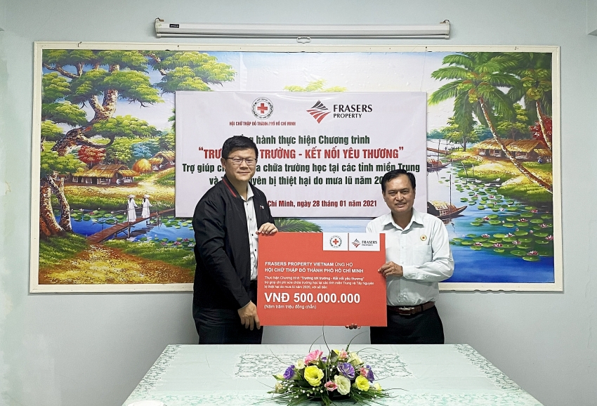 frasers property vietnam raises 21000 for children impacted by typhoons