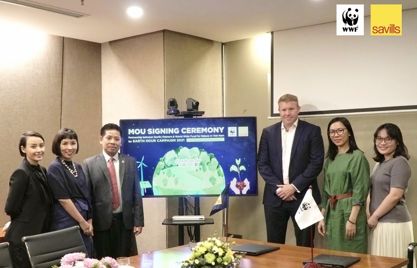 Savills Vietnam to partner with World Wildlife Fund for Earth Hour 2021