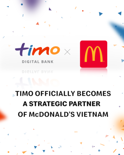 timo officially becomes strategic partner of mcdonalds in vietnam