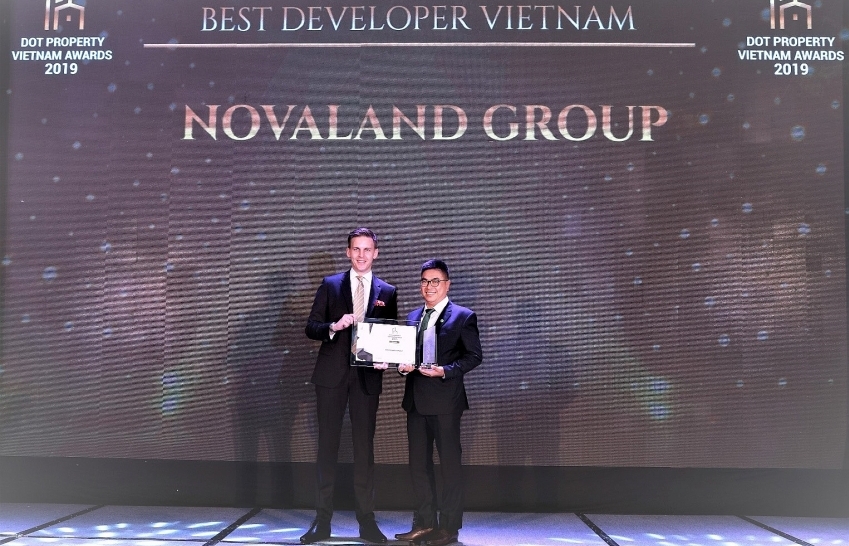 Novaland won Best Developer Vietnam at DOT Property Awards 2019