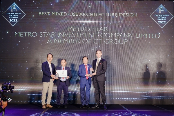 The Metro Star wins "Best Mixed-Use Architecture Design Vietnam 2022" - Vimarsana News