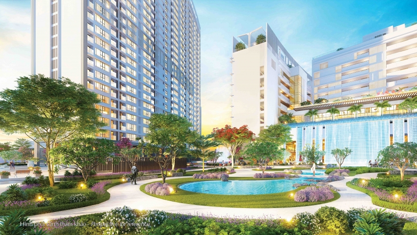 midtown the first multi national self contained complex of phu my hung