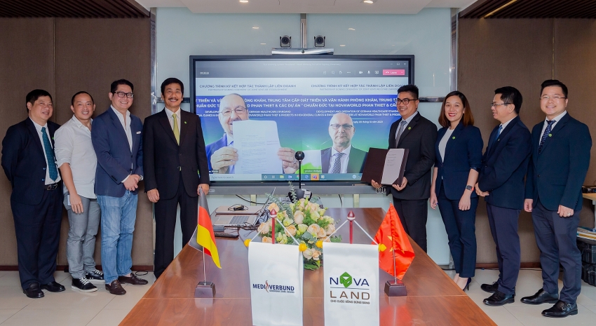 novaland signs mou for german standard general clinic at novaworld phan thiet