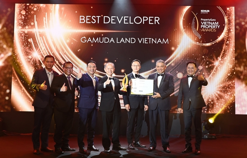 gamuda land vietnam wins best developer at vietnam property awards 2020