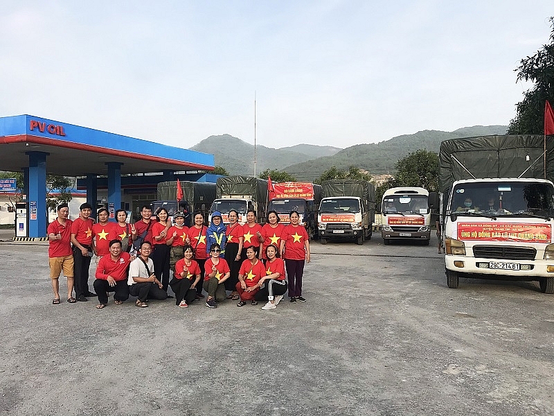 petrovietnam offers support to poor households impacted by floods and storms