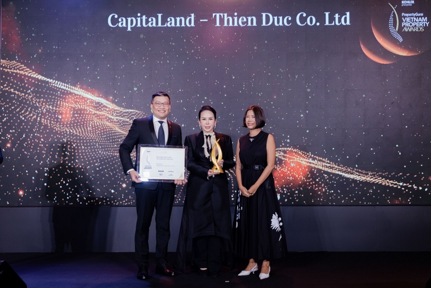 CapitaLand Development named Best Sustainable Developer in Vietnam by PropertyGuru