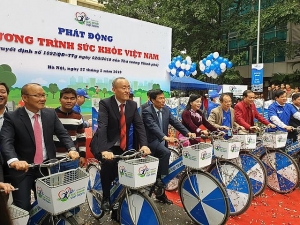 Park Hang Seo joins launch of Vietnam Health Programme