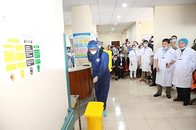 hue central hospital prepares to fight coronavirus epidemic