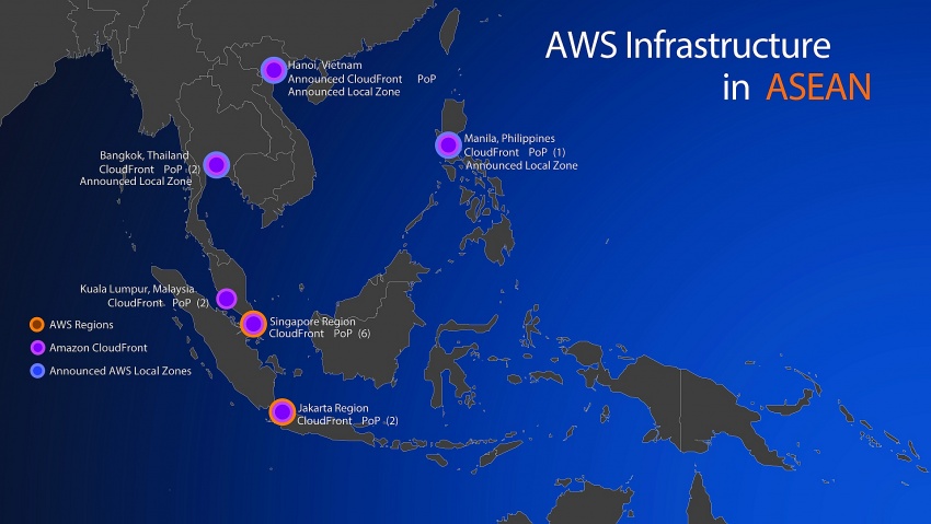 AWS expands with new local zone cloud infrastructure in Hanoi