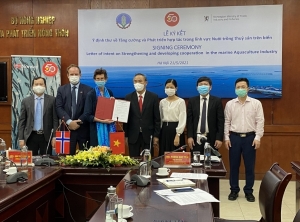 Vietnam and Norway strengthen cooperation in marine aquaculture industry
