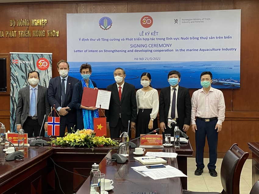 vietnam and norway strengthen cooperation in marine aquaculture industry