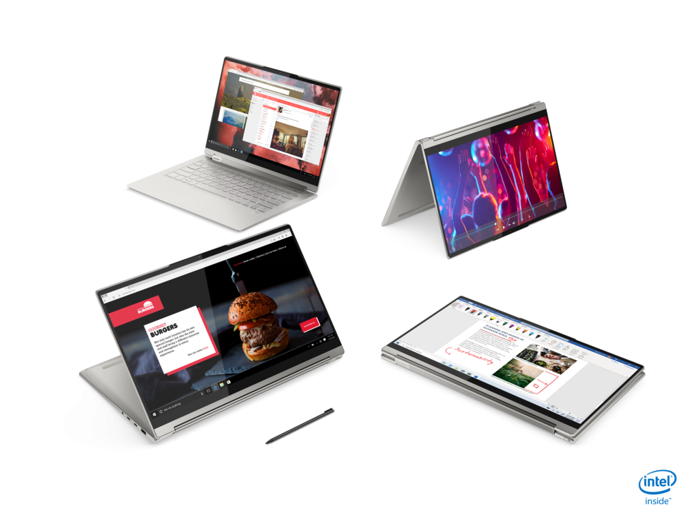 Lenovo breaks through smarter experience with a trio of new premium Yoga laptops