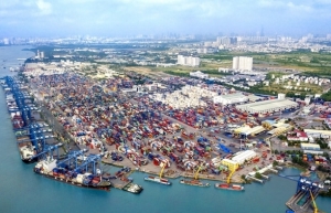 Idle containers at Tan Cang Cat Lai Port in South Vietnam reduce 15 per cent