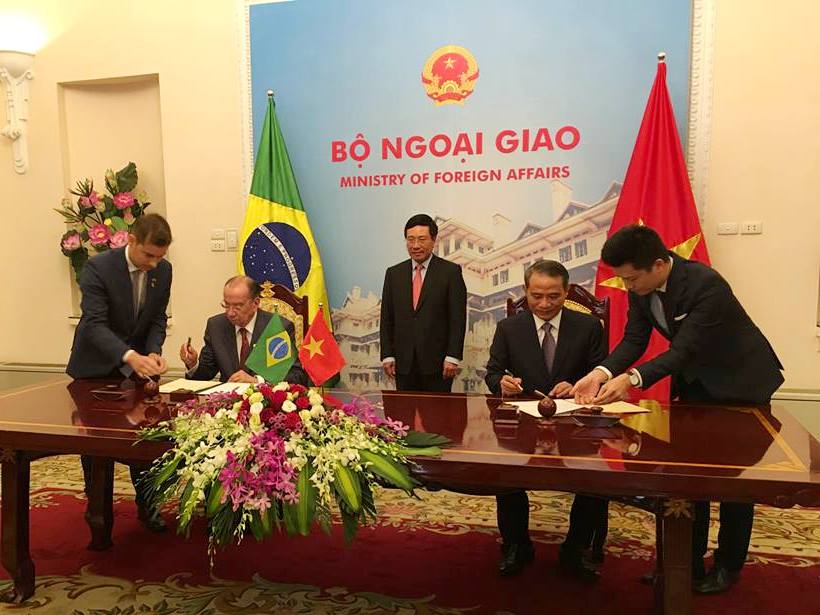 Vietnam and Brazil sign maritime transport agreement