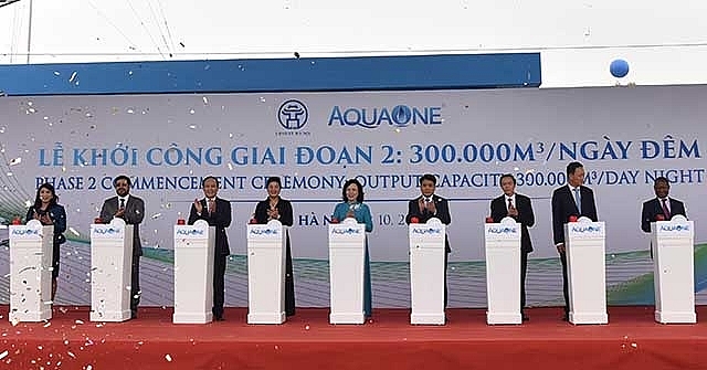 largest water plant in northern vietnam opens to ease locals thirst