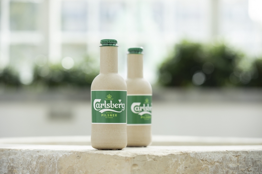 carlsberg gives latest green fibre bottle update